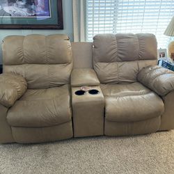 Couch And Loveseat with Recline