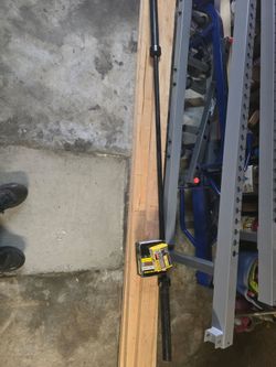 Black Olympic sized barbell
