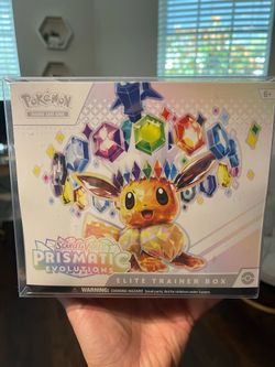 Pokemon Prismatic Evolutions ETB (Small Tear)