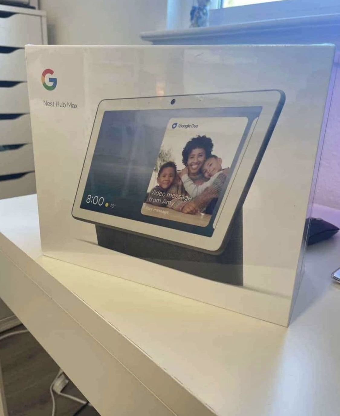 Nib Google Nest Hub Max Color Charcoal