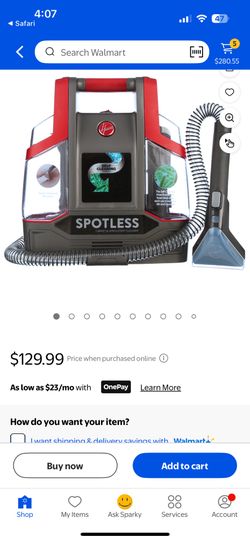 Portable Carpet & Upholstery Cleaner