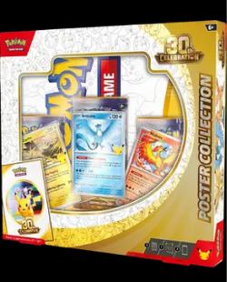 Pokémon 30th Celebration Poster Collection Box