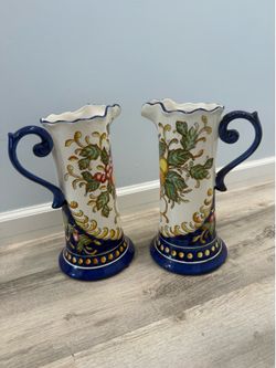 Ceramic pitchers