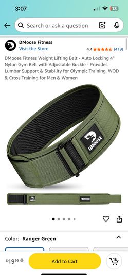 DMoose Fitness Weight Lifting Bel- S size