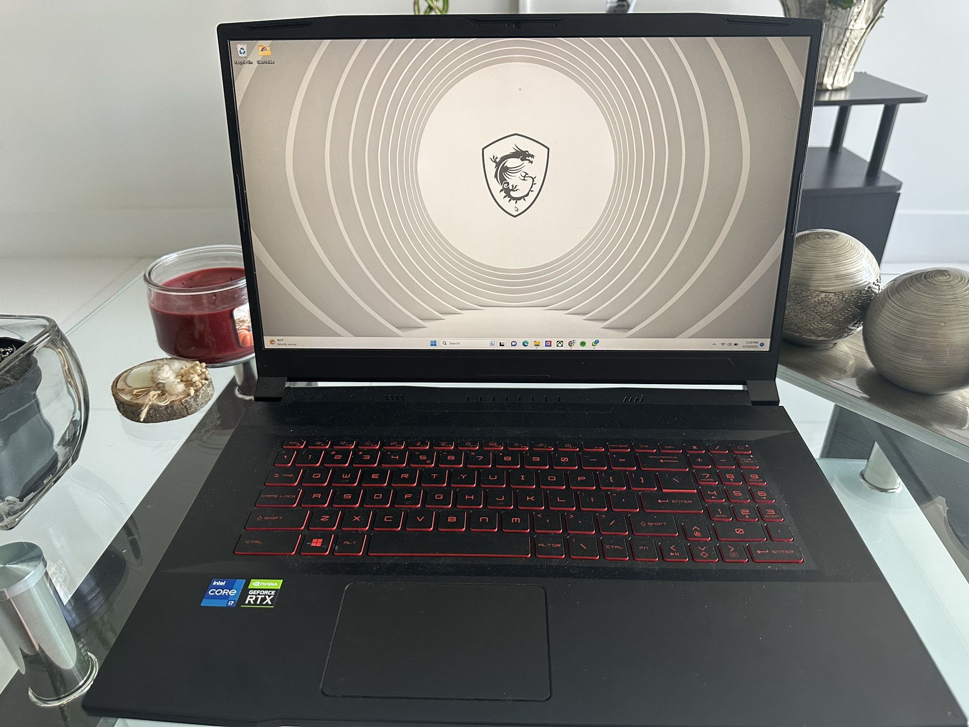 MSI Laptop Katana nvidia 3050 TI