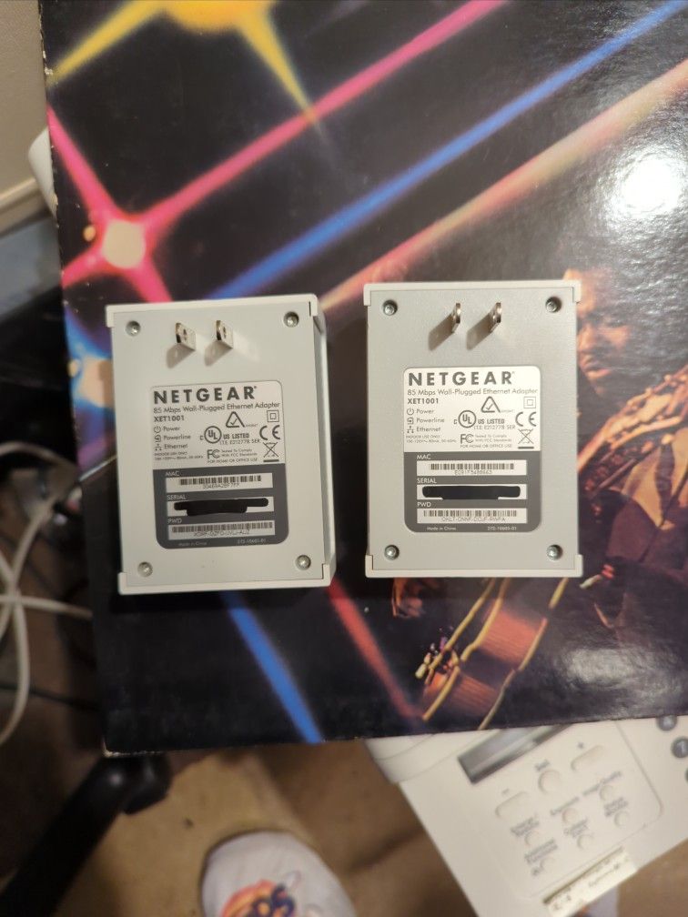 Netgear Ethernet Adapter Wall Plugged 85 Mbps