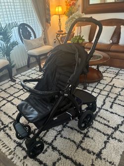 Peg Perego Black Baby Stroller