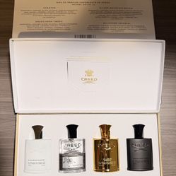 Creed 4 Piece Gift Set For Men New In Box 30ML Per Bottle