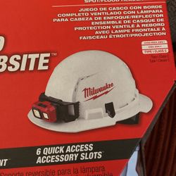 Bolt   Hard Hat  With Light 