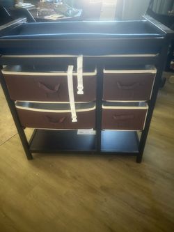 Changing table and dresser