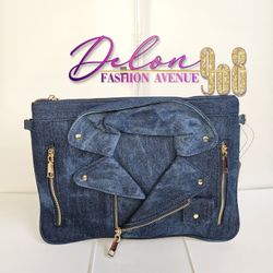 Jean Jacket Clutch