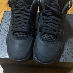 Black cat jordan 4  2025 size 11