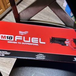 Brand New M18 FUEL GEN-2 18V Lithium-Ion Brushless Cordless SAWZALL Reciprocating Saw (Tool-Only)