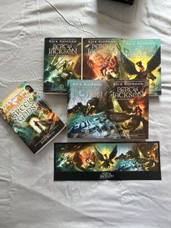 5 Percy Jackson Books Set
