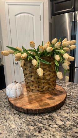 Artificial Plant w Basket