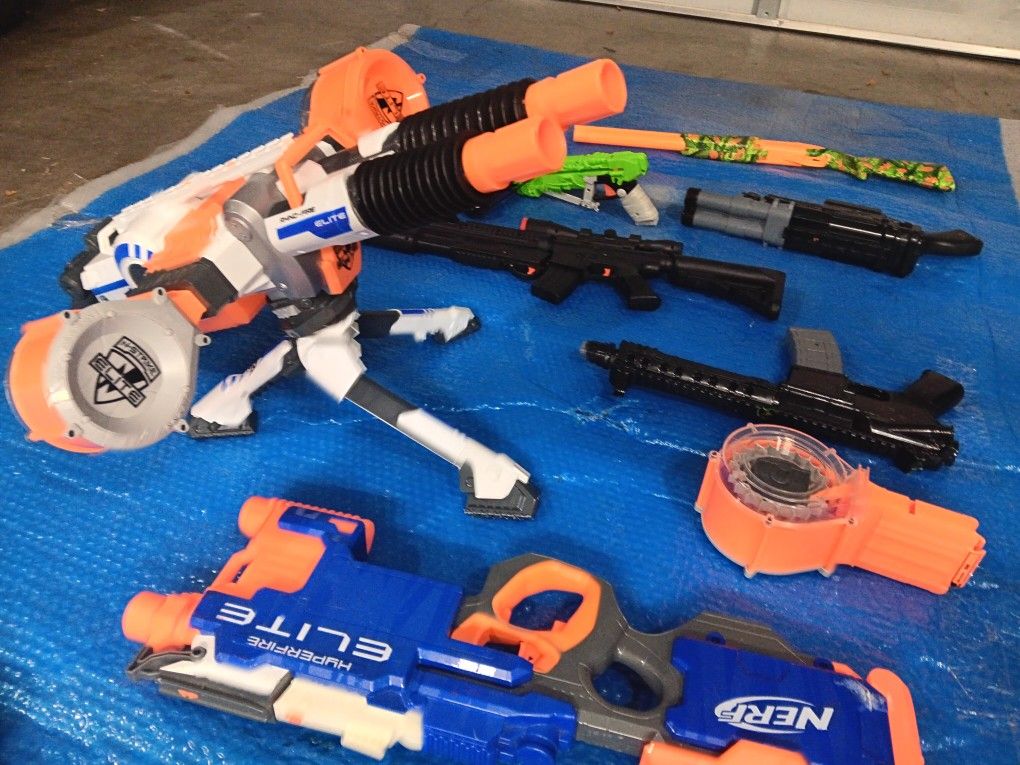 Nerf and Toys Guns