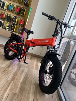 Heybike Mars 3.0 Folding Fat Tire Smart Electric Bike Financing Ebike $1-$100 Down