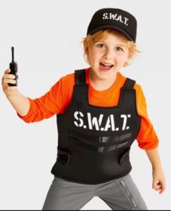 New Halloween costume- Swat officer one size fits most $10