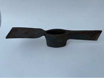 Vintage Pick Mattock Head Only - 2.5 lbs Forged India 13.5" Digging Tool