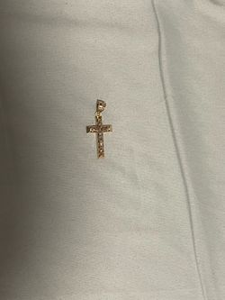Dije de Cruz de oro 14k