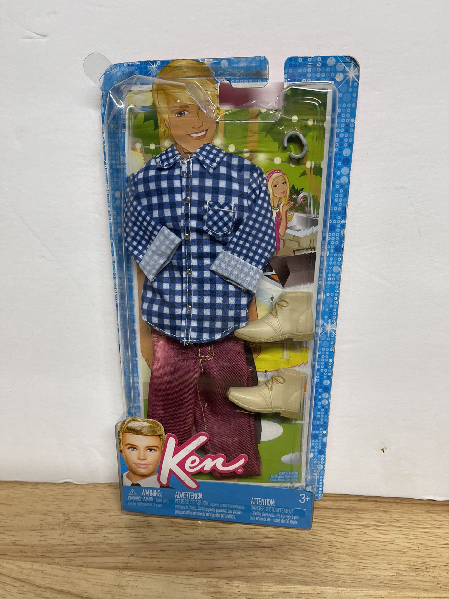BARBIE KEN FASHION OUTFIT No. N8329 X7(contact info removed) NIB SHOES SHIRT PANTS