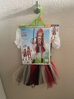 Girls Pirate Toddler Costume Dress