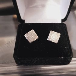 Diamond Earrings White Gold