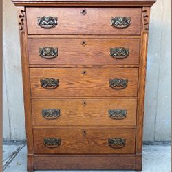 Beautiful vintage tallboy dresser