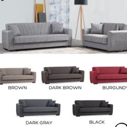 Brand New Sofa And Love Seat Open Up To The Bed In Stock 