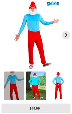 Papa Smurf Plus Size Costume