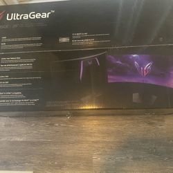 Brand New Sealed Gaming Monitor LG  ultra gear 39” pled curved wqhd 240hz 0.03ms freesync and nvidia g-sync compatible gaming monitors with hdr400   