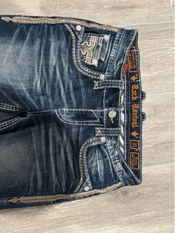 Brian Slim Straight Rock Revival Jean