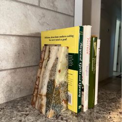 Marble Bookends