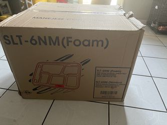 6 Compartmet Foam Plates 