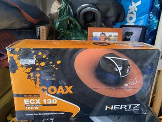 New Hertz Co-Axial Speakers. ECX 130