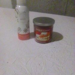 Delicious Fall Scented Yankee Candle And Room Spray