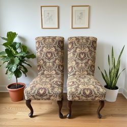 Tapestry Accent Chairs 