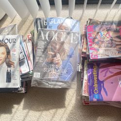 FREE Magazines Craft Supplies Vision Boards