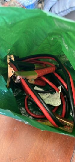 Jumper Cables with Clamps