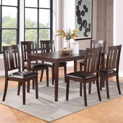 Brand New Dinning Table With 6 Chairs For $599