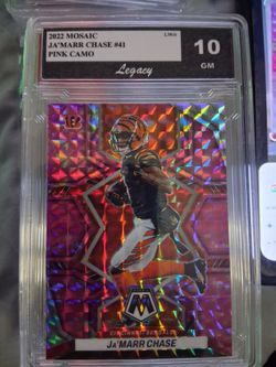 2022 panini Ja'marr Chase graded 10
