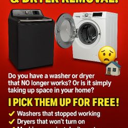 👉 FREE Washer & Dryer Removal – Same Day Pickup