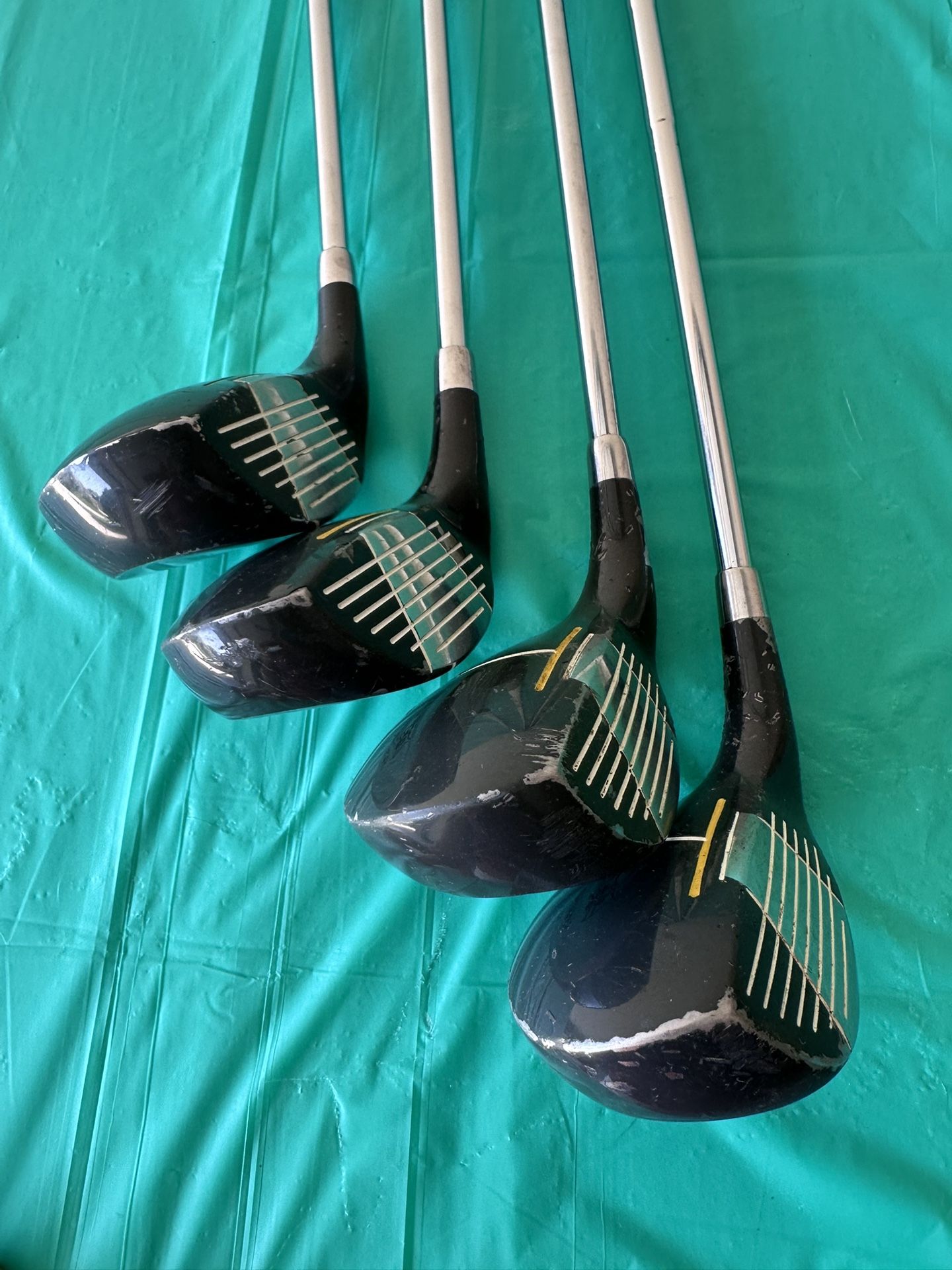 Seville By Lynx / Golf Pride Black Tour Wrap Set (1,3,4,5)