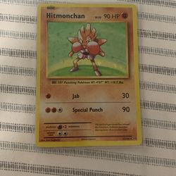 Evolutions Holo Hitmonchan