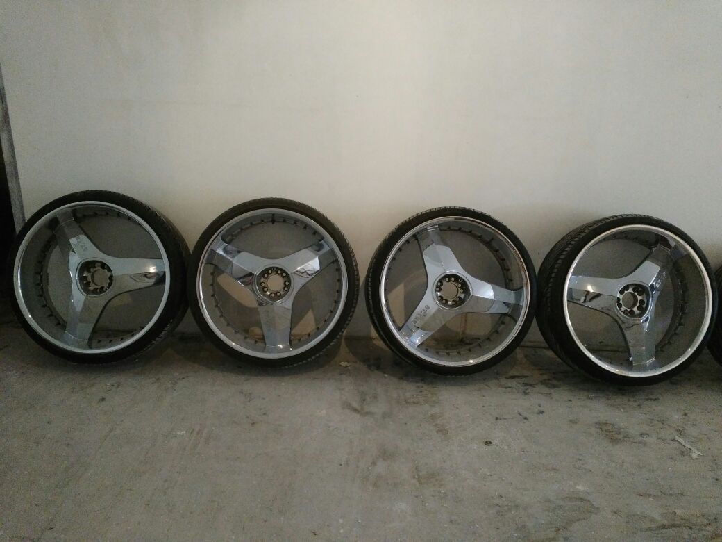26 inch Starr choppers blades rims wheels 5x114.3 5x127 5x115 5x5