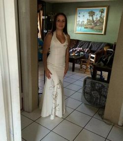 Evening dress size 5/6 mermaid style