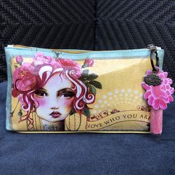 PAPAYA “Love Who You Are” Rose Tassel Pouches- Small 