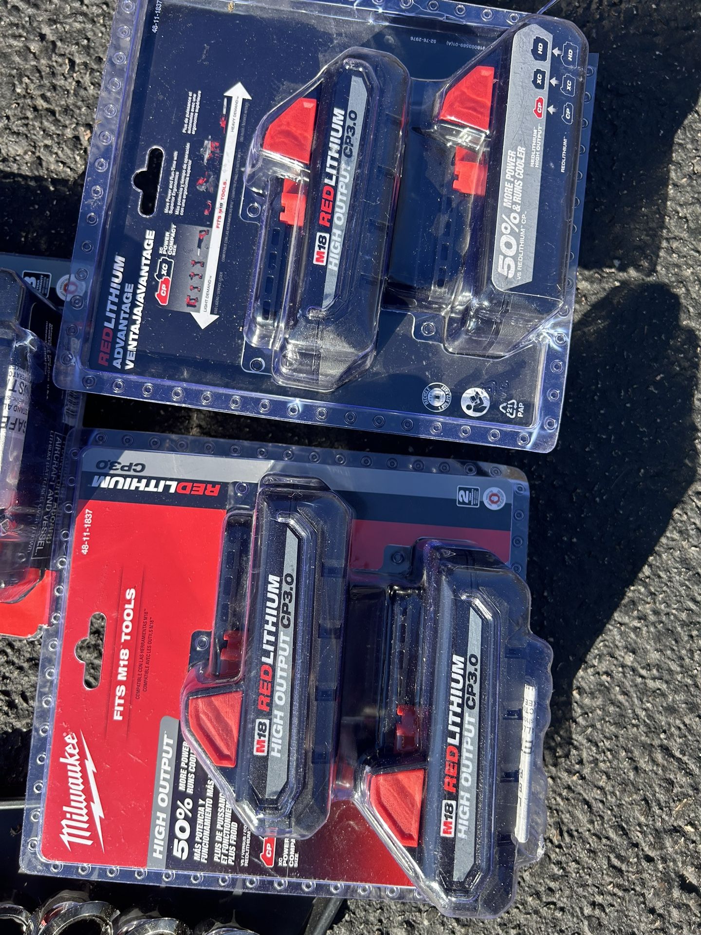 Milwaukee M18 3.0 High Output Battery $55 Each $100 For Two