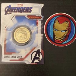 Avengers Endgame Iron Man Challenge Coin