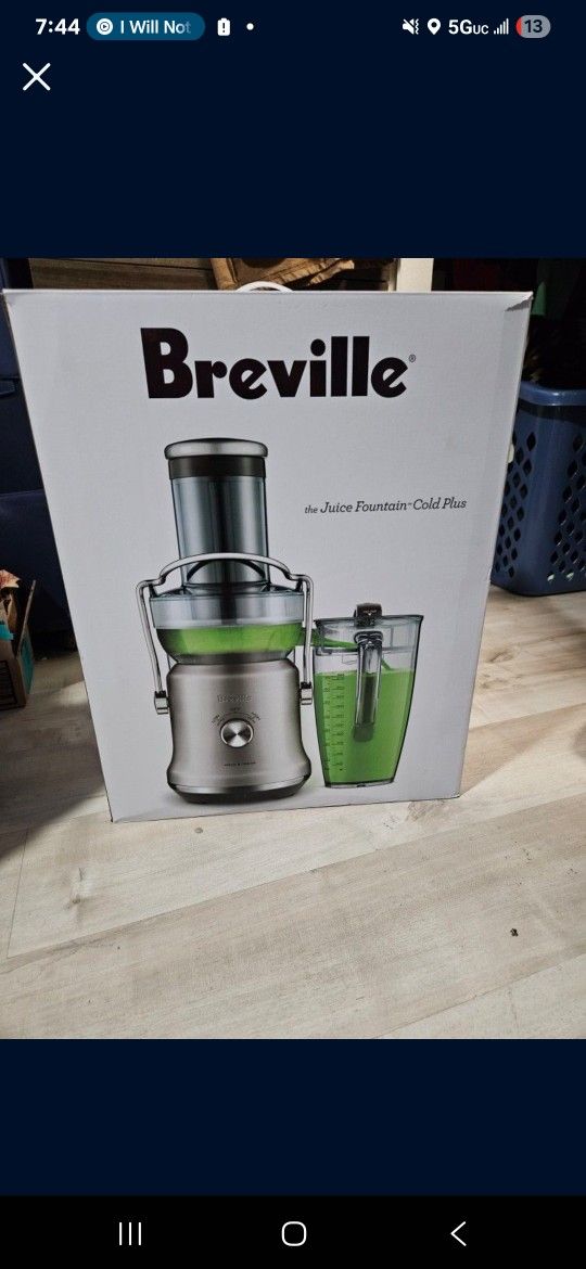 The Breville Juice Fountain® Cold Plus